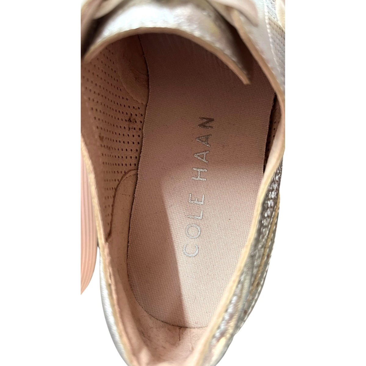 Cole Haan Women's Original Grand Platform Wingtip Oxford SZ 5.5