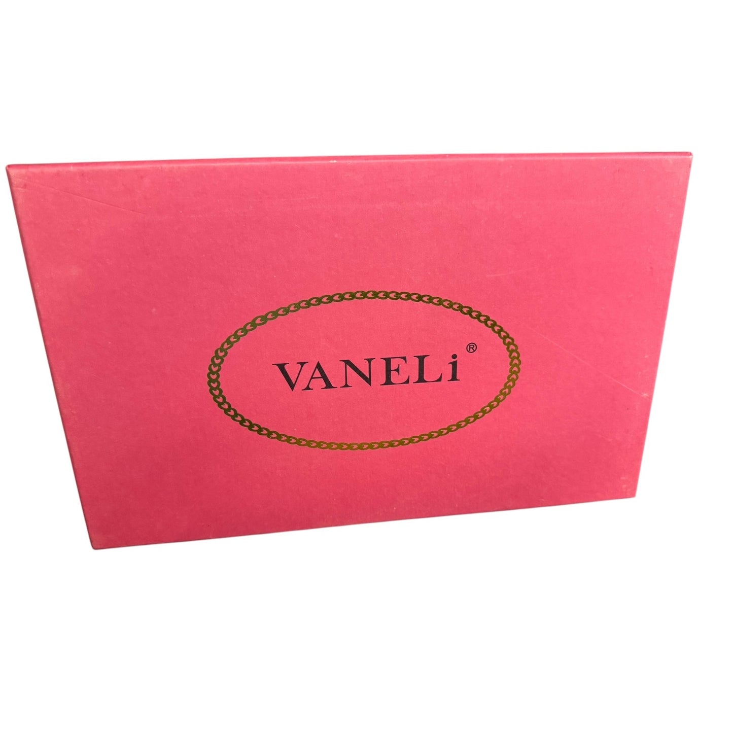 Vaneli Meryn Ankle Strap Block Heel Sandals 7.5 N Womens Shimmering Fabric Open Toe Dress Shoes