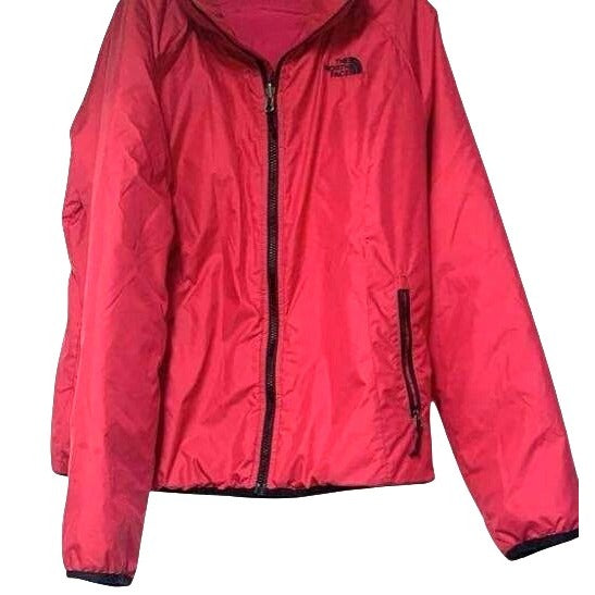 The North Face Womens Pink Lightweight Full-Zip Jacket Size M