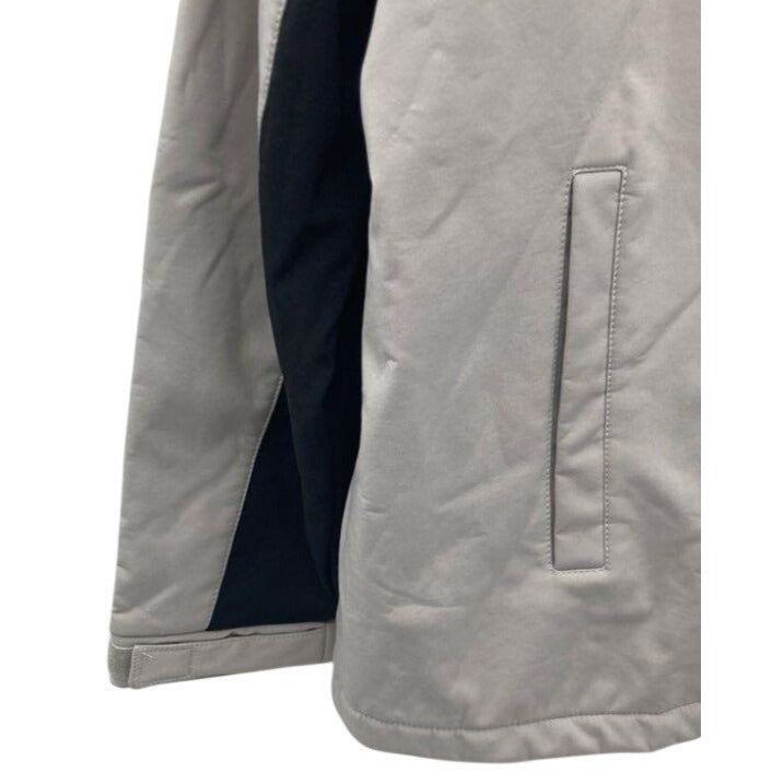 NFL New Orleans Saints Beige & Black Embroidered Full-Zip Jacket Men's XXL
