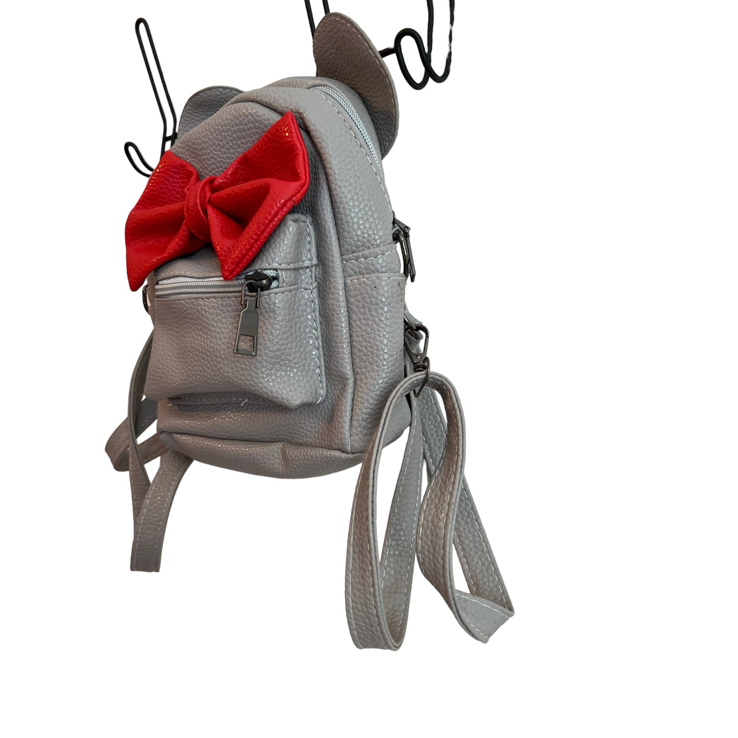 Minnie Mouse Mini Backpack with Red Bow
