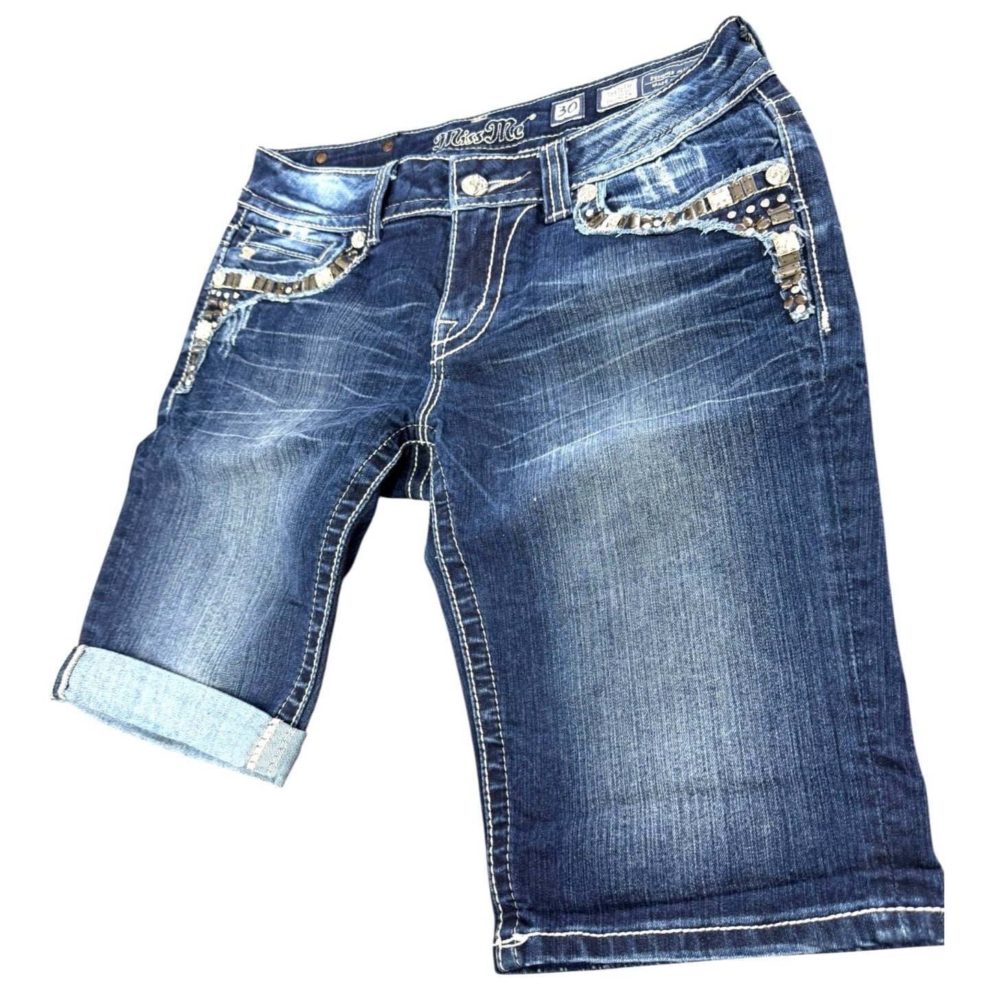 Miss Me Bermuda Sz 30 Shorts
