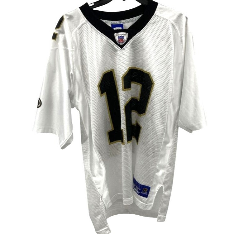 Reebok NFL Equipment New Orleans Saints Marques Colston #12 SZ M