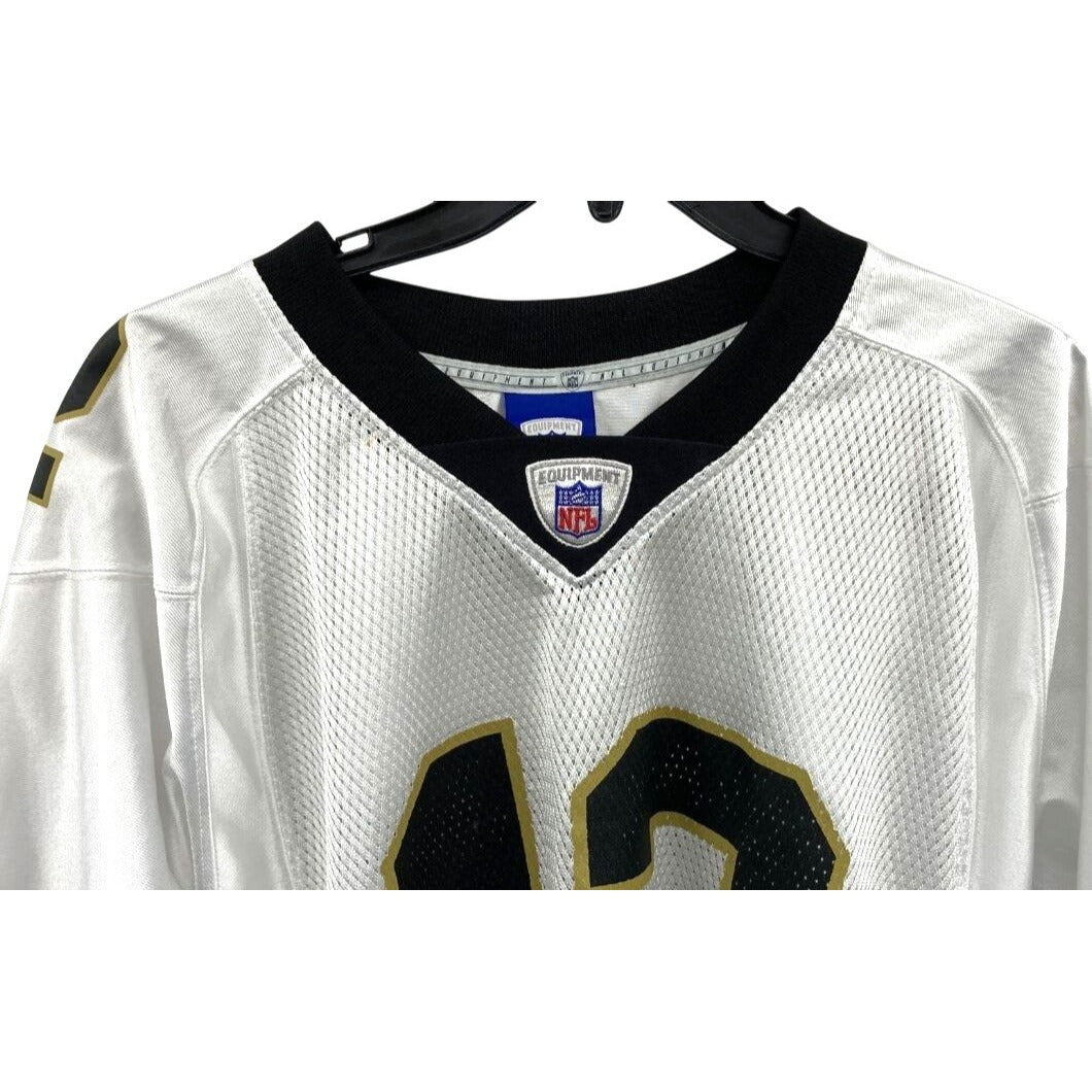 Reebok NFL Equipment New Orleans Saints Marques Colston #12 SZ M