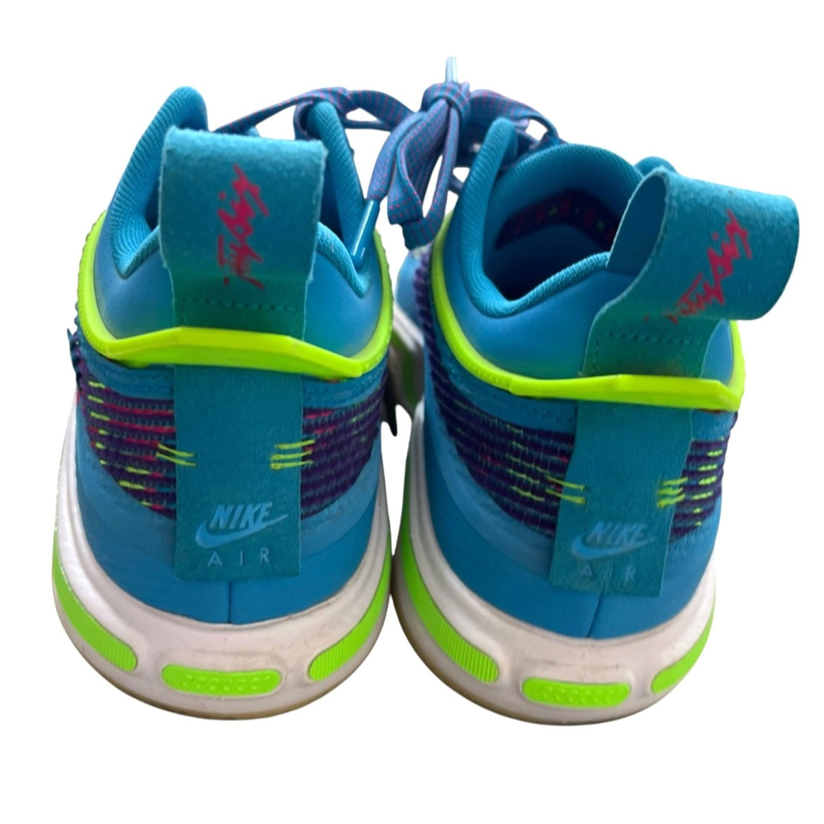 Nike Air Jordan 36 Low Luka Doncic Laser Blue Basketball Shoes Men's SZ 9.5