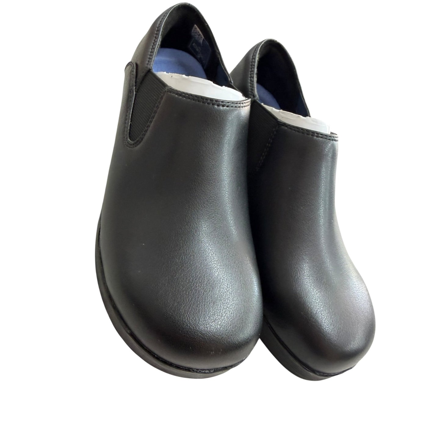 Lila Women's Black Slip-On Work Shoes Size 5.5 Slip & Oil Resistant By Shoes For Crews NWB