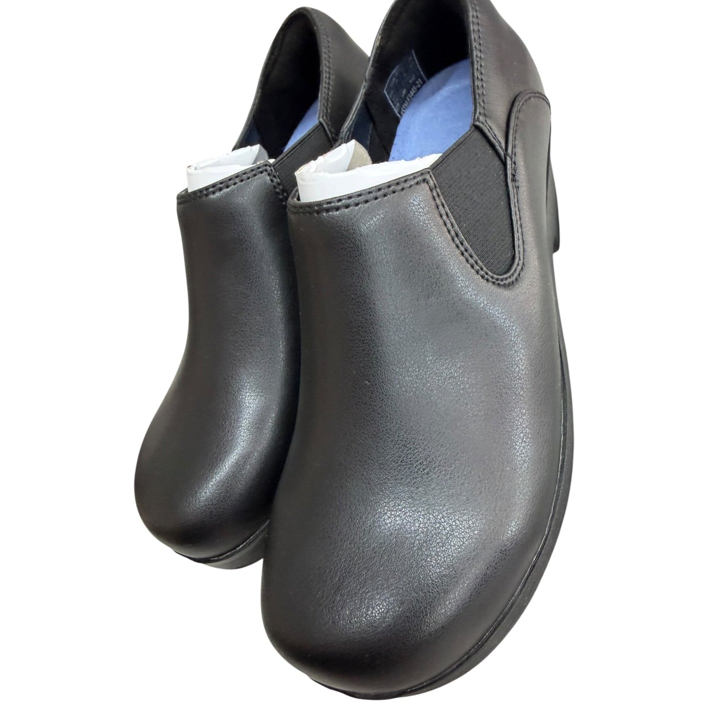 Lila Women's Black Slip-On Work Shoes Size 5.5 Slip & Oil Resistant By Shoes For Crews NWB