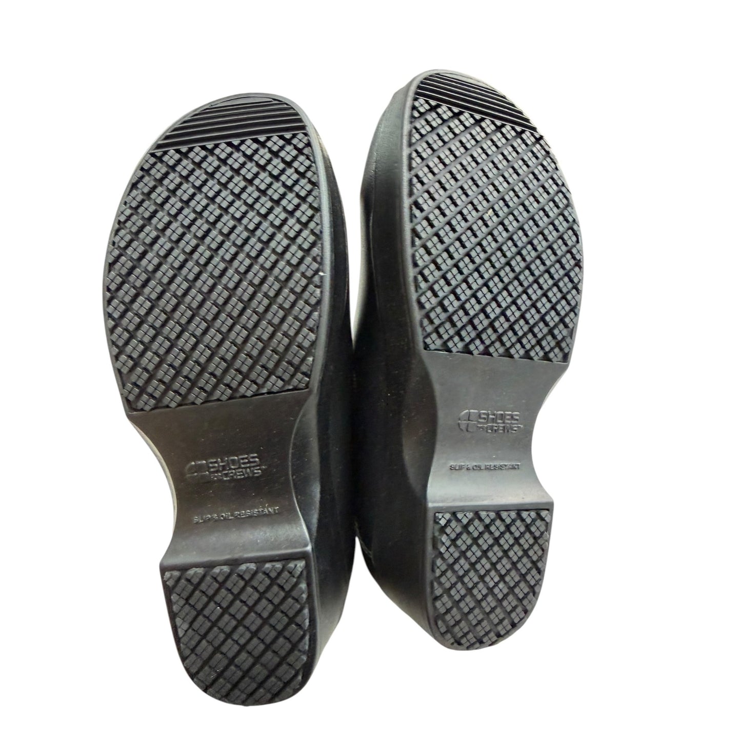Lila Women's Black Slip-On Work Shoes Size 5.5 Slip & Oil Resistant By Shoes For Crews NWB