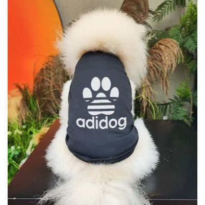 Adidog Pet Dog Cat Shirt Black Size L Soft Comfortable NEW