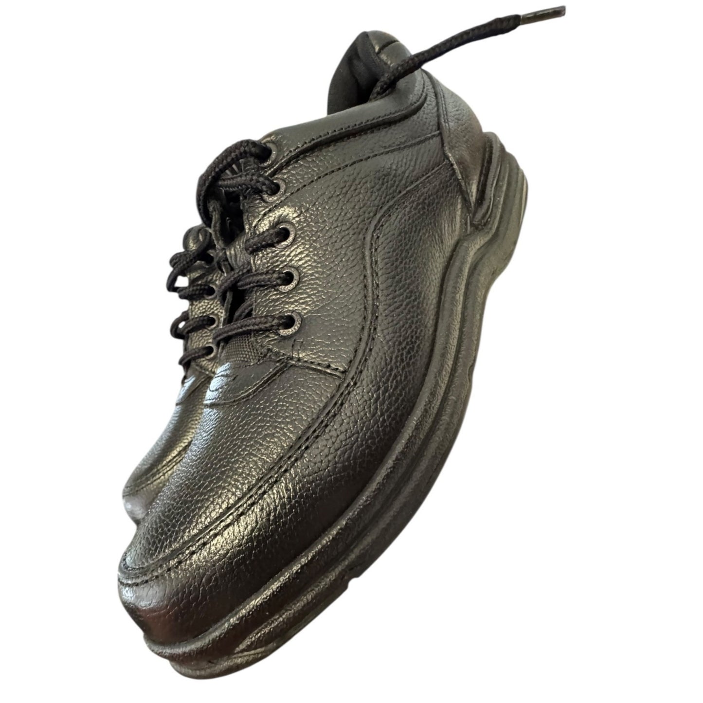 Rockport Mens World Tour Classic Black Leather Lace-Up Shoes Size 10.5 NWOB