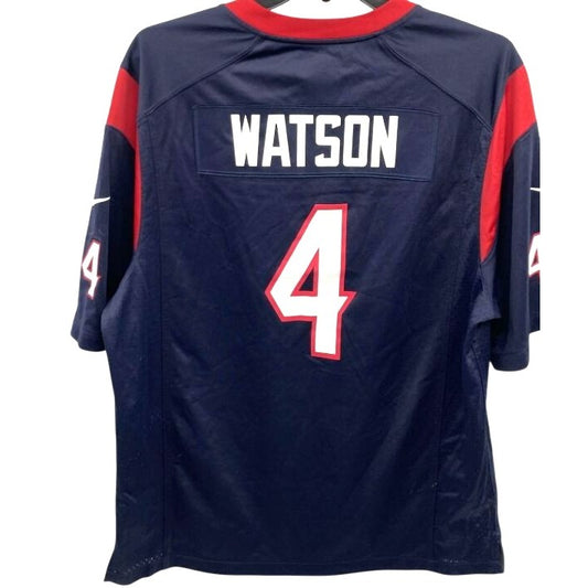 NFL Houston Texans Jersey Deshaun Watson #4 Dark Blue Size XL Nike Official