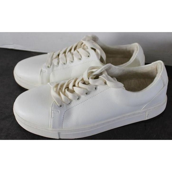 White Harvard Joie Casual Sneakers Mens 9M Synthetic Upper Fabric Lining