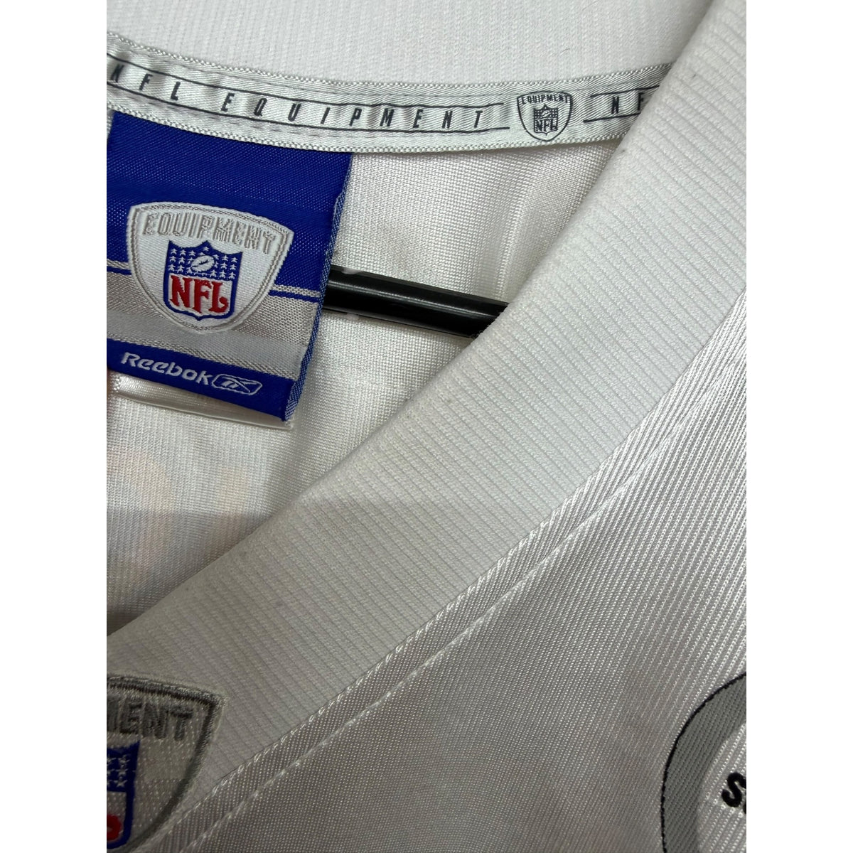 Reebok NFL #7 Ben Roethlisberger White Steelers Jersey Size M On-Field Equipment