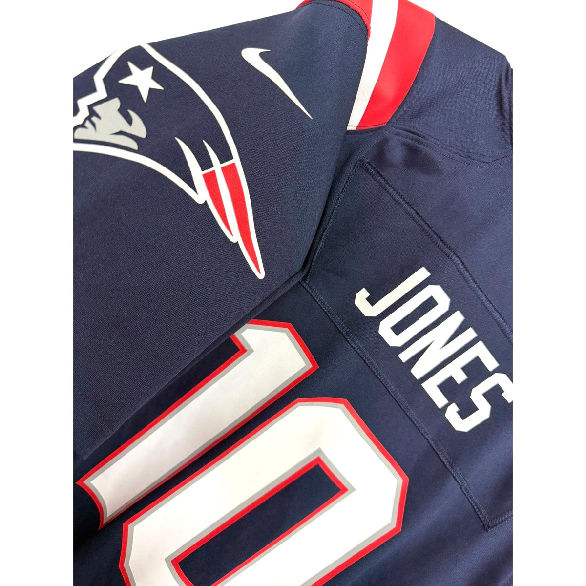 Nike Patriots Mac Jones #10 On-Field NFL Jersey Navy Size L NWT
