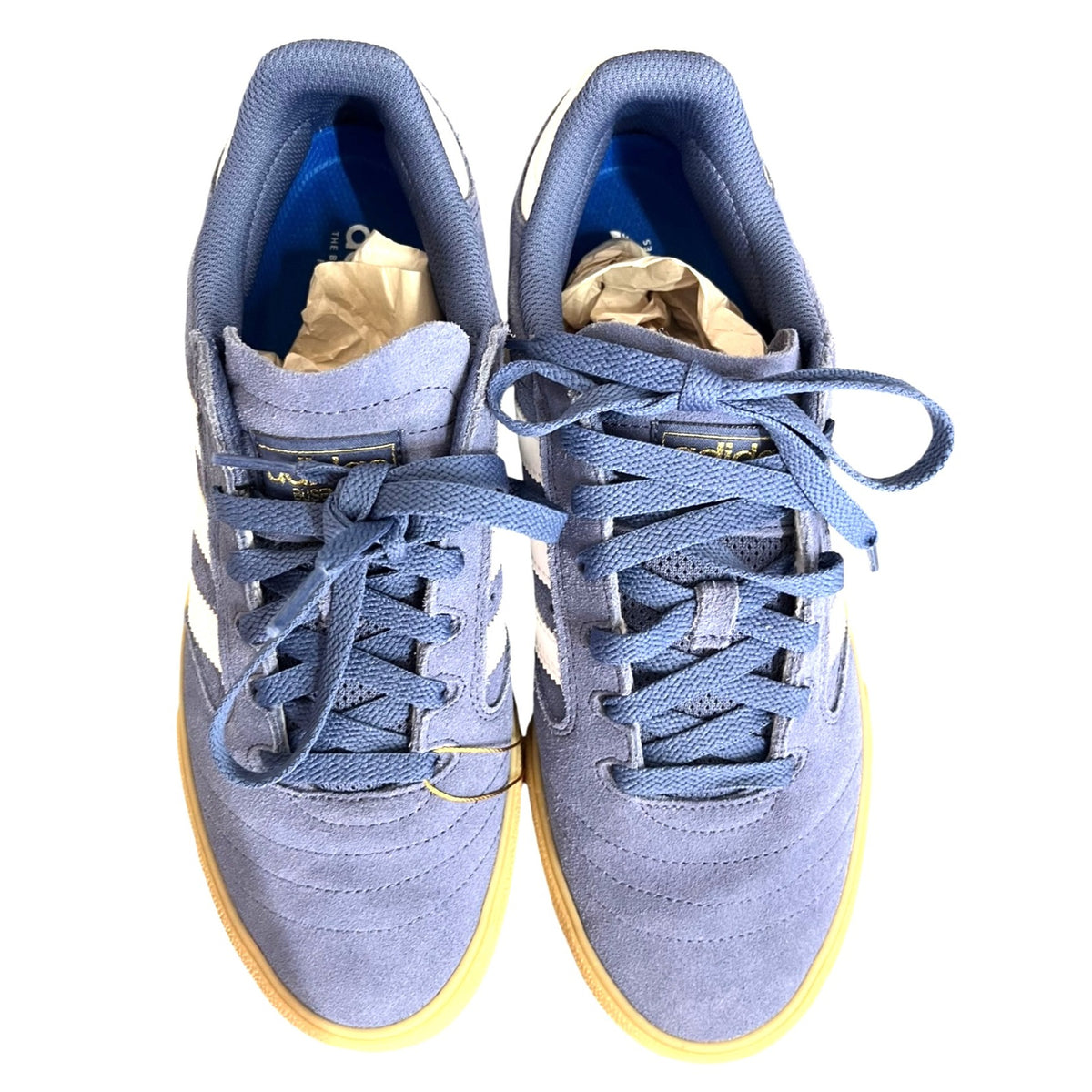 Adidas Busenitz Vulc 2.0 Skate Sneakers "Crew Blue Gum" Men's SZ 9 NWOT
