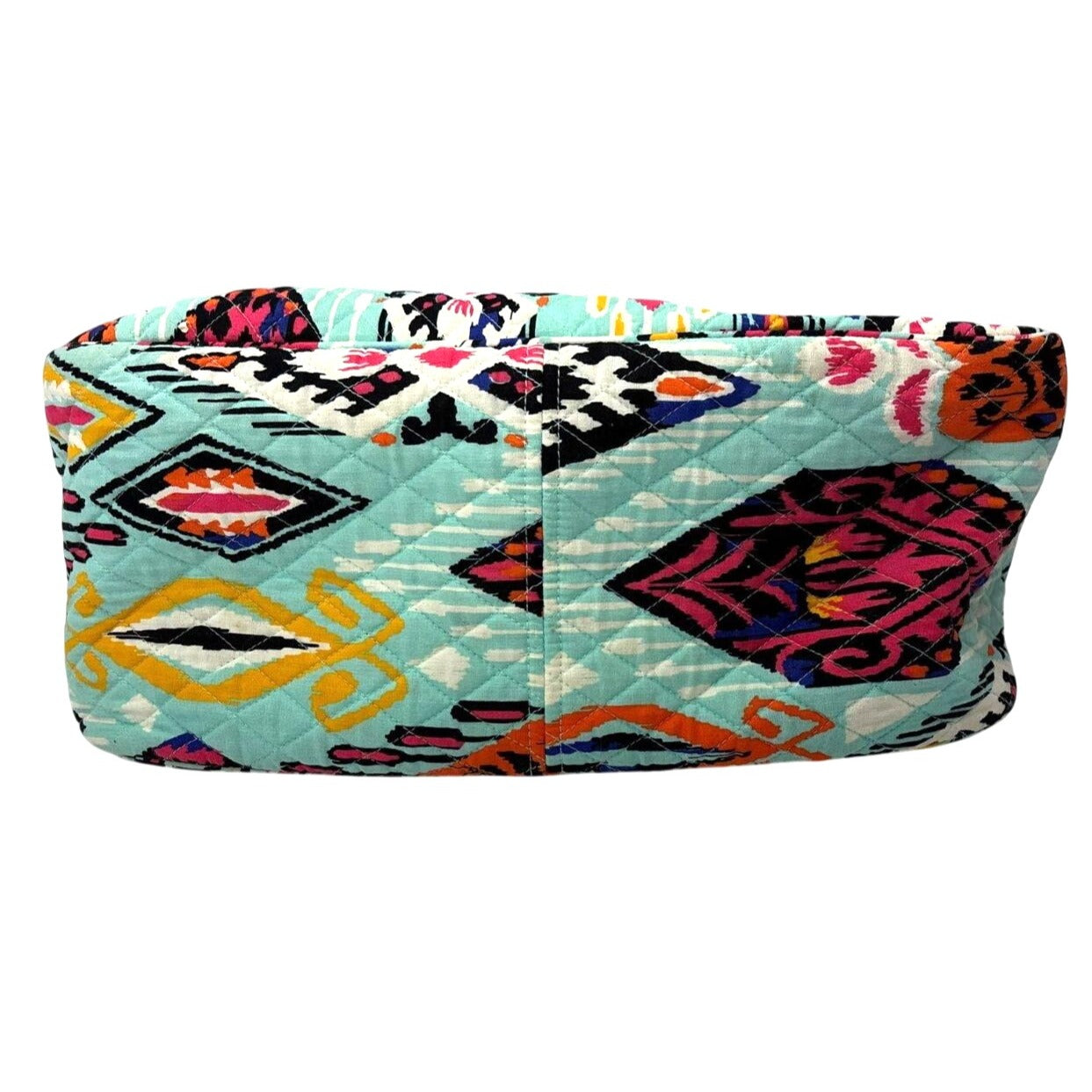 Vera Bradley Iconic Weekender Travel Bag In Quilted Cotton With Ikat Pattern