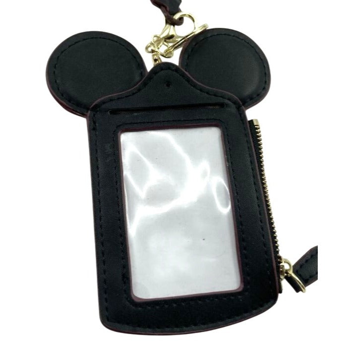 Mouse Ear ID Holder & Coin Pouch With Lanyard "Happy Dream" Design