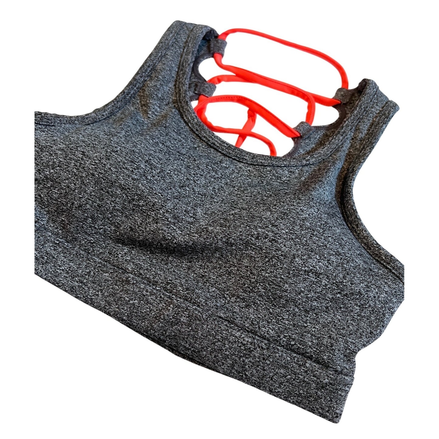 C&C California Performance Women's Heather Gray Sports Bra SZ XS NWT