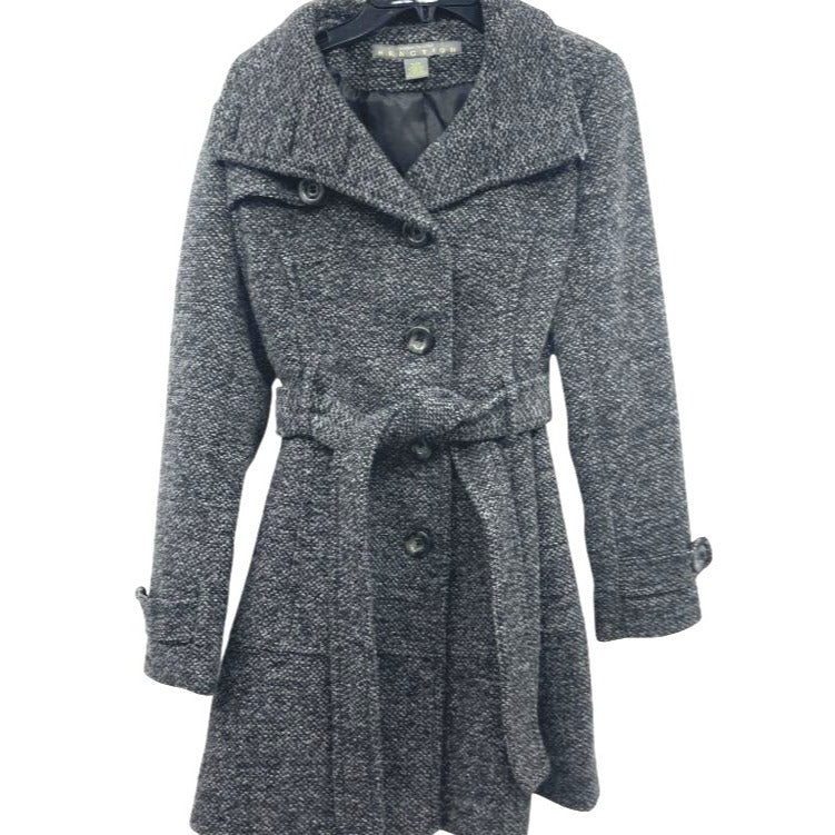 Kenneth Cole Reaction Women's Tweed Coat Size S
