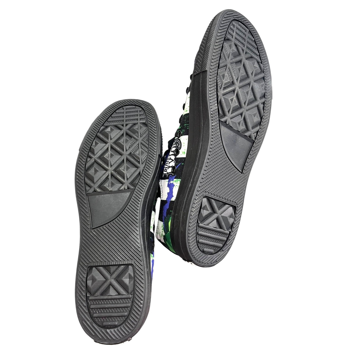 Beetlejuice Striped Unisex Canvas Shoes Size 8.5 Men