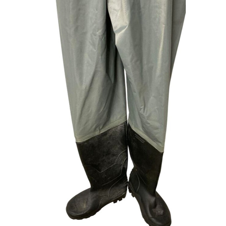 FishingSir Waterproof Bootfoot Chest Waders With Lifetime Warranty & Size 6 Boots NWT