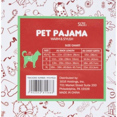 Peace, Love, and Belly Rubs Christmas Holiday Pet Dog Hoodie XS
