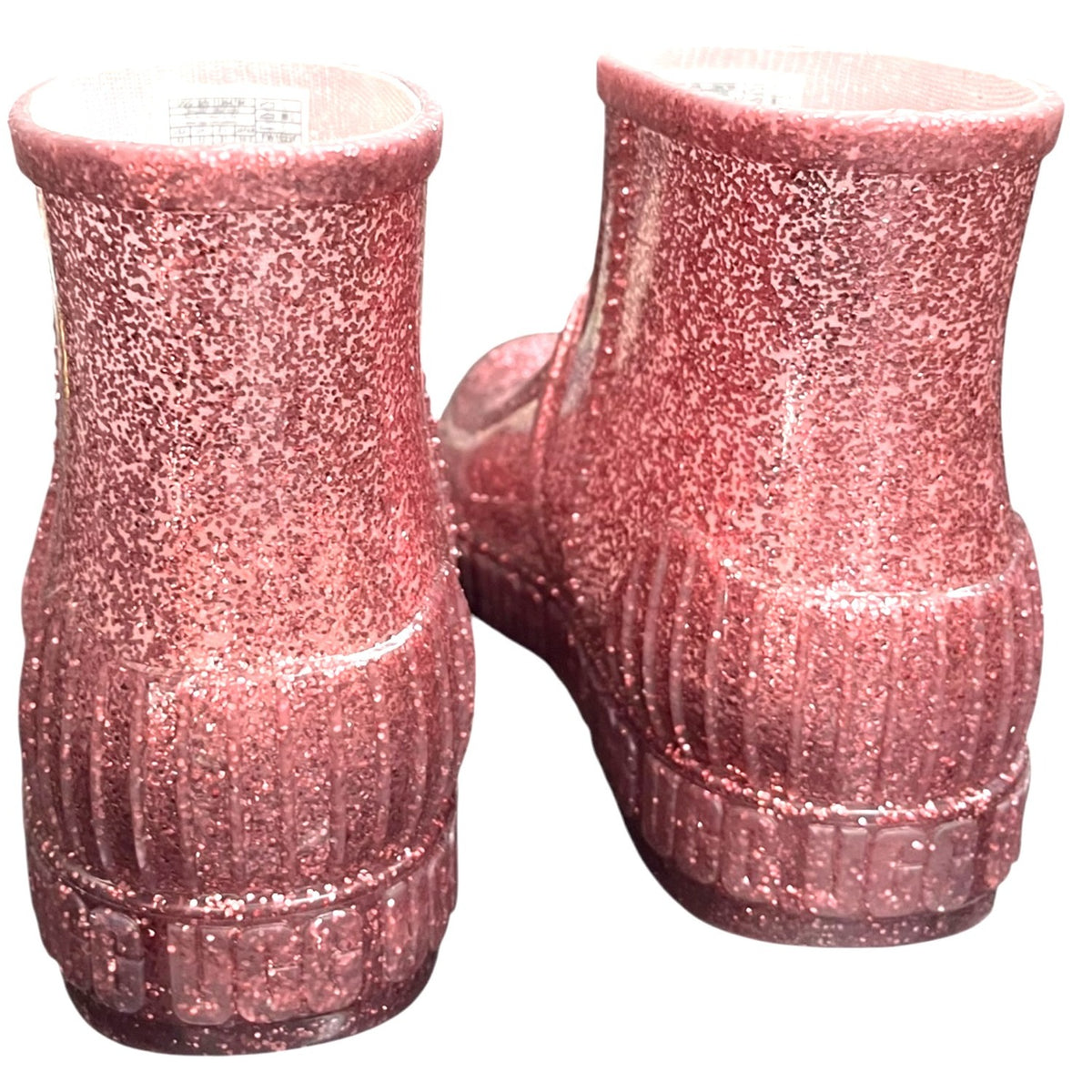 UGG Kids Rain Drizlita Glitter Boots Size 13
