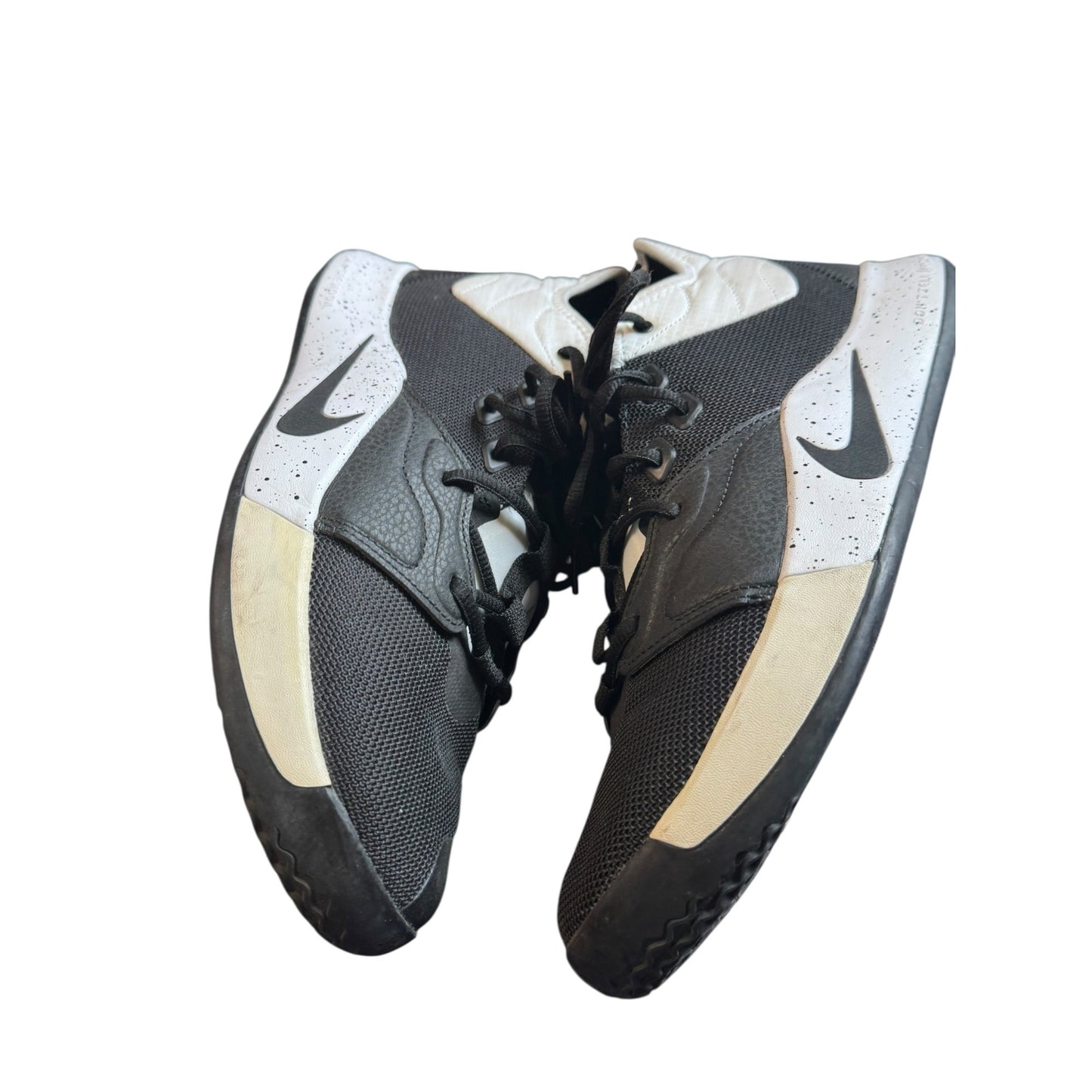 Nike PG 3 TB Black/White Men's Basketball Shoes Size 11.5 Lightweight Durable Sneakers