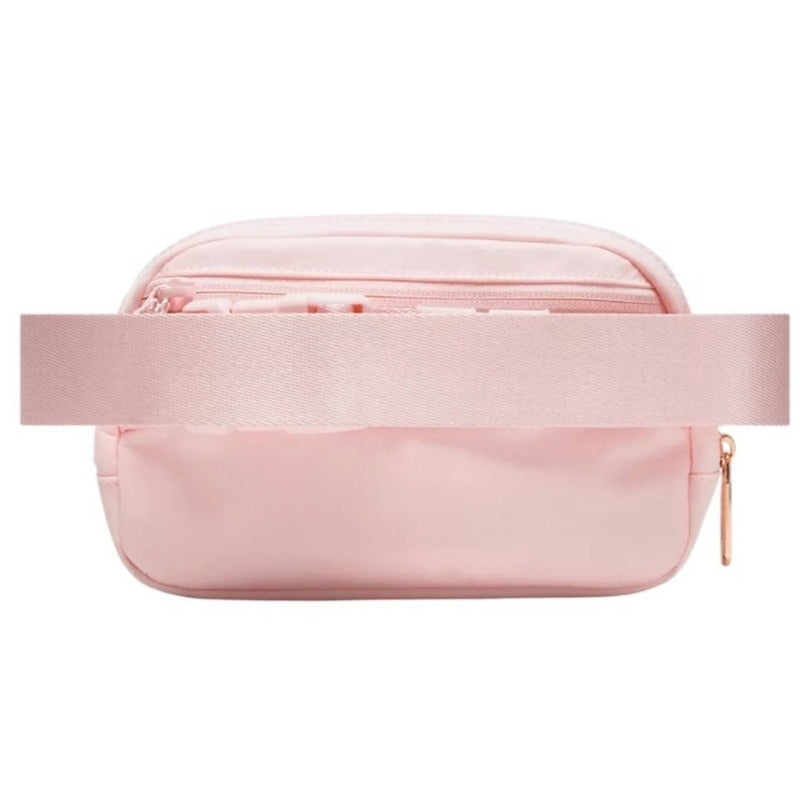 Lululemon Everywhere Belt Bag Pink Nylon Adjustable Strap