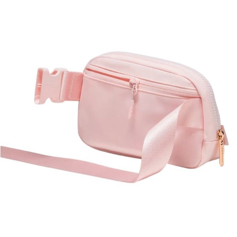 Lululemon Everywhere Belt Bag Pink Nylon Adjustable Strap