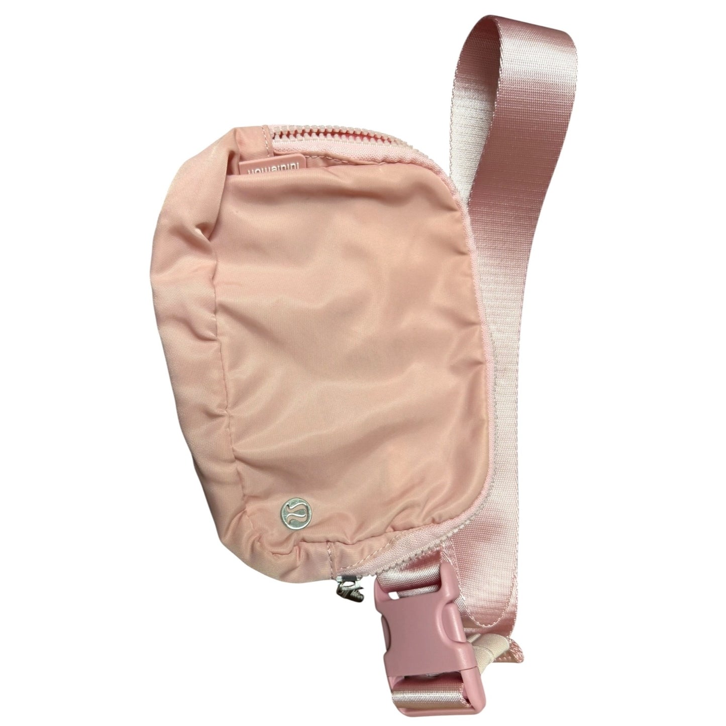 Lululemon Everywhere Belt Bag Pink Nylon Adjustable Strap