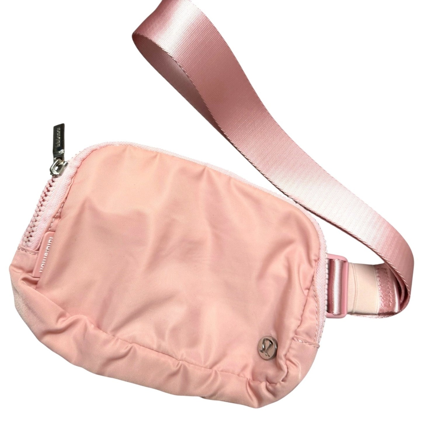 Lululemon Everywhere Belt Bag Pink Nylon Adjustable Strap