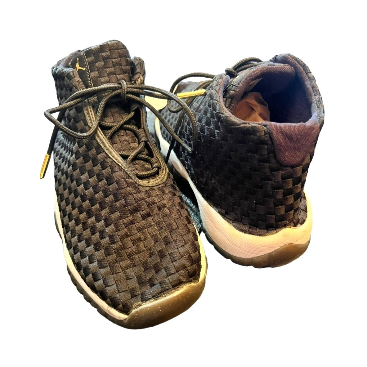 Nike Air Jordan Horizon Woven Black Sneakers Youth Size 6Y Comfortable & Lightweight