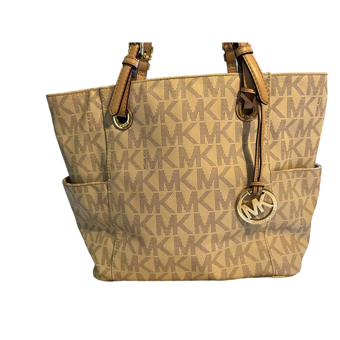 Michael Kors Jet Set White Tote Bag
