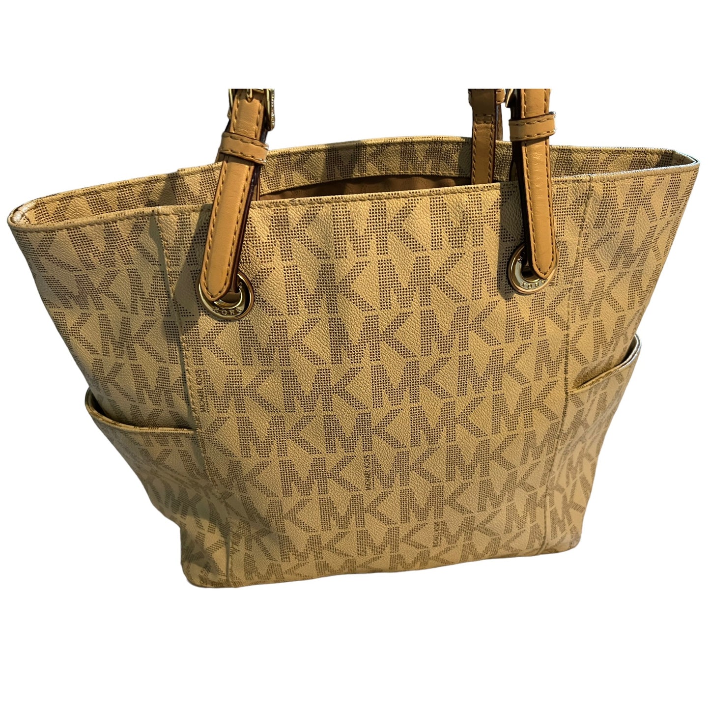Michael Kors Jet Set White Tote Bag