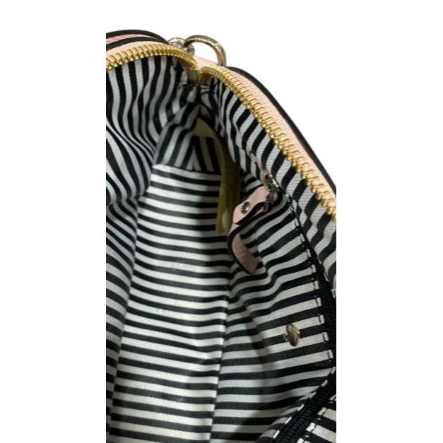 Kate Spade New York Pink Leather Crossbody Bag With Gold Chain