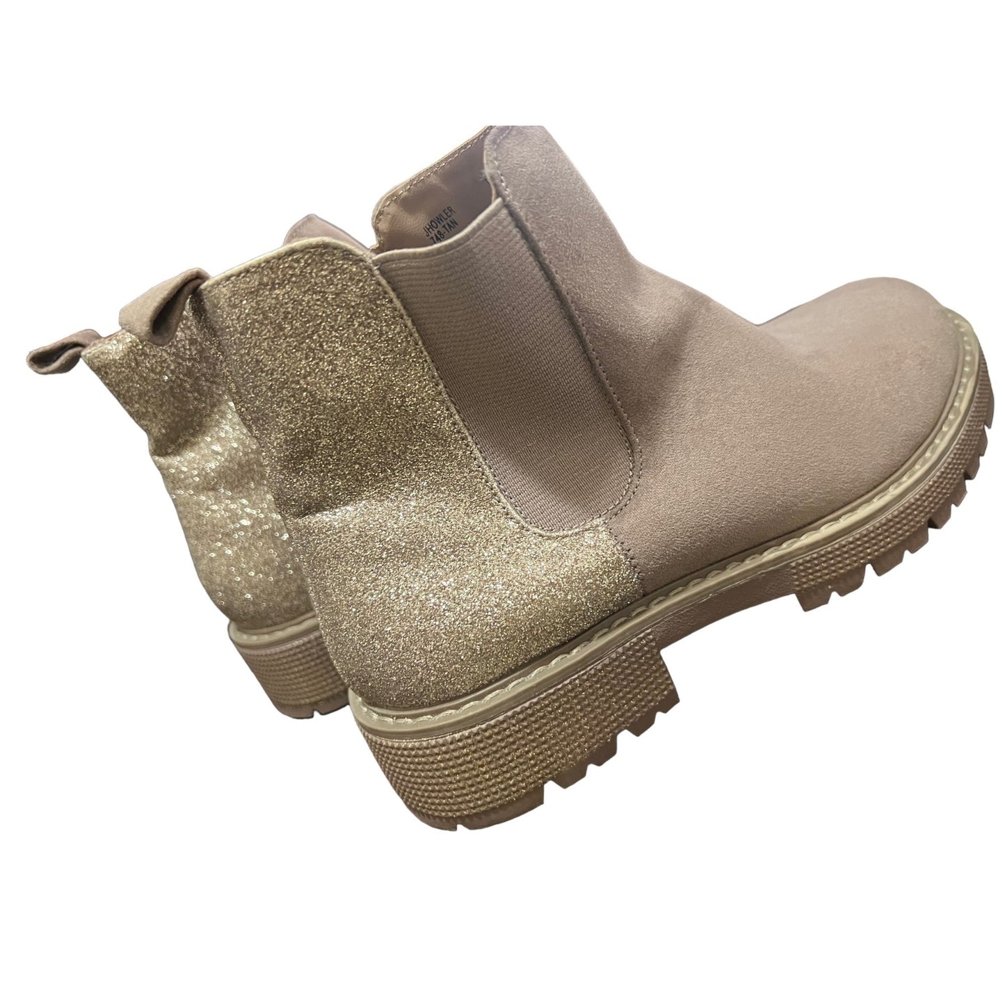 Steve Madden Girl's Glitter Chelsea Boots  Size 3 NWOT
