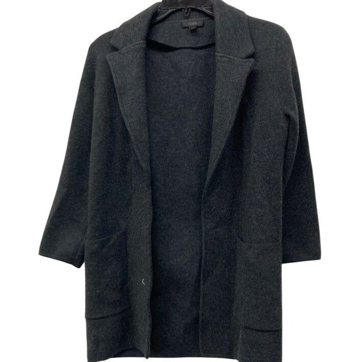 J. Crew Womens Charcoal Gray Knit Cardigan XXS With Pockets