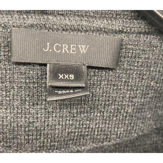 J. Crew Womens Charcoal Gray Knit Cardigan XXS With Pockets