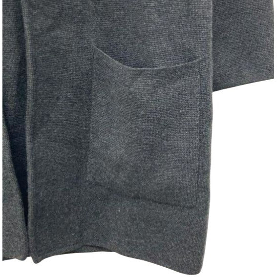 J. Crew Womens Charcoal Gray Knit Cardigan XXS With Pockets