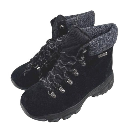Skechers Black Winter Snow Boots Women's Size 8 NWOB