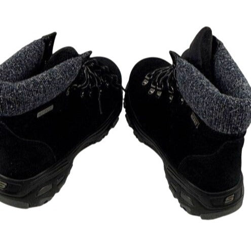 Skechers Black Winter Snow Boots Women's Size 8 NWOB