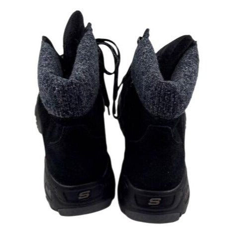 Skechers Black Winter Snow Boots Women's Size 8 NWOB