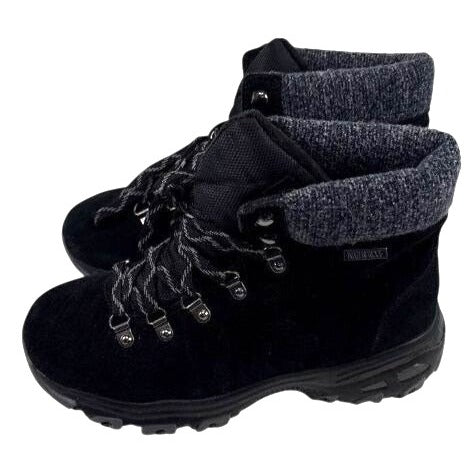 Skechers Black Winter Snow Boots Women's Size 8 NWOB
