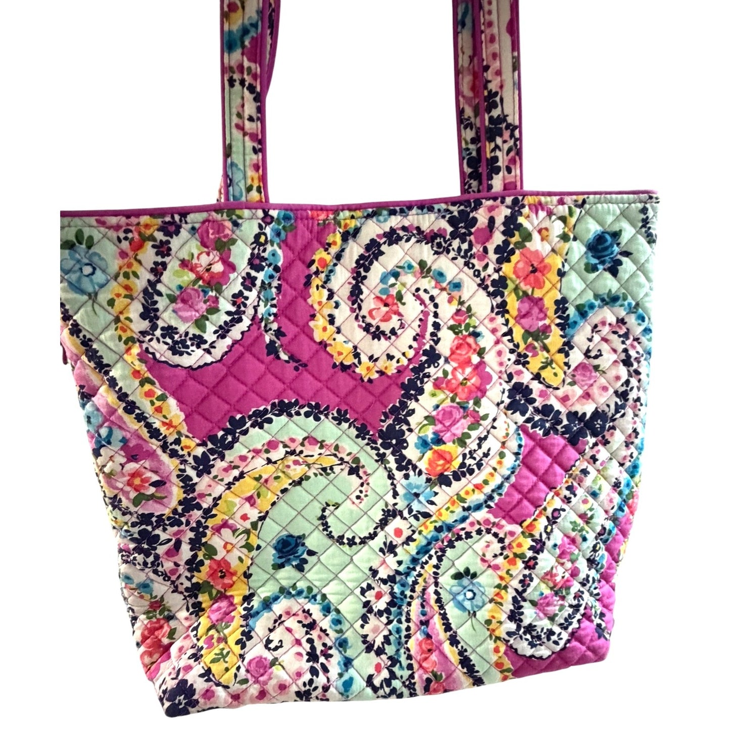 Vera Bradley Tote Shoulder Bag Pink
