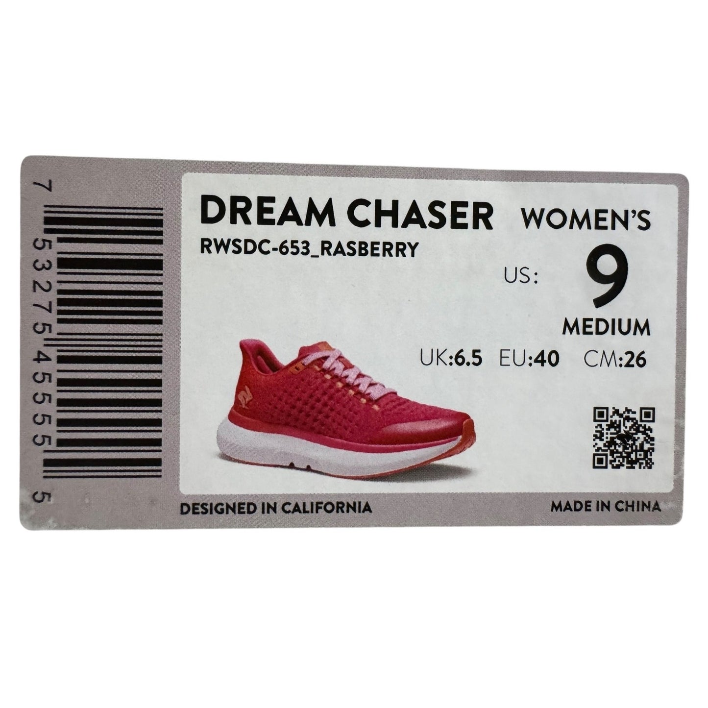 Rabbit Dream Chaser Maximum Cushion Lightweight Running Shoes Womens Size 9 NWB