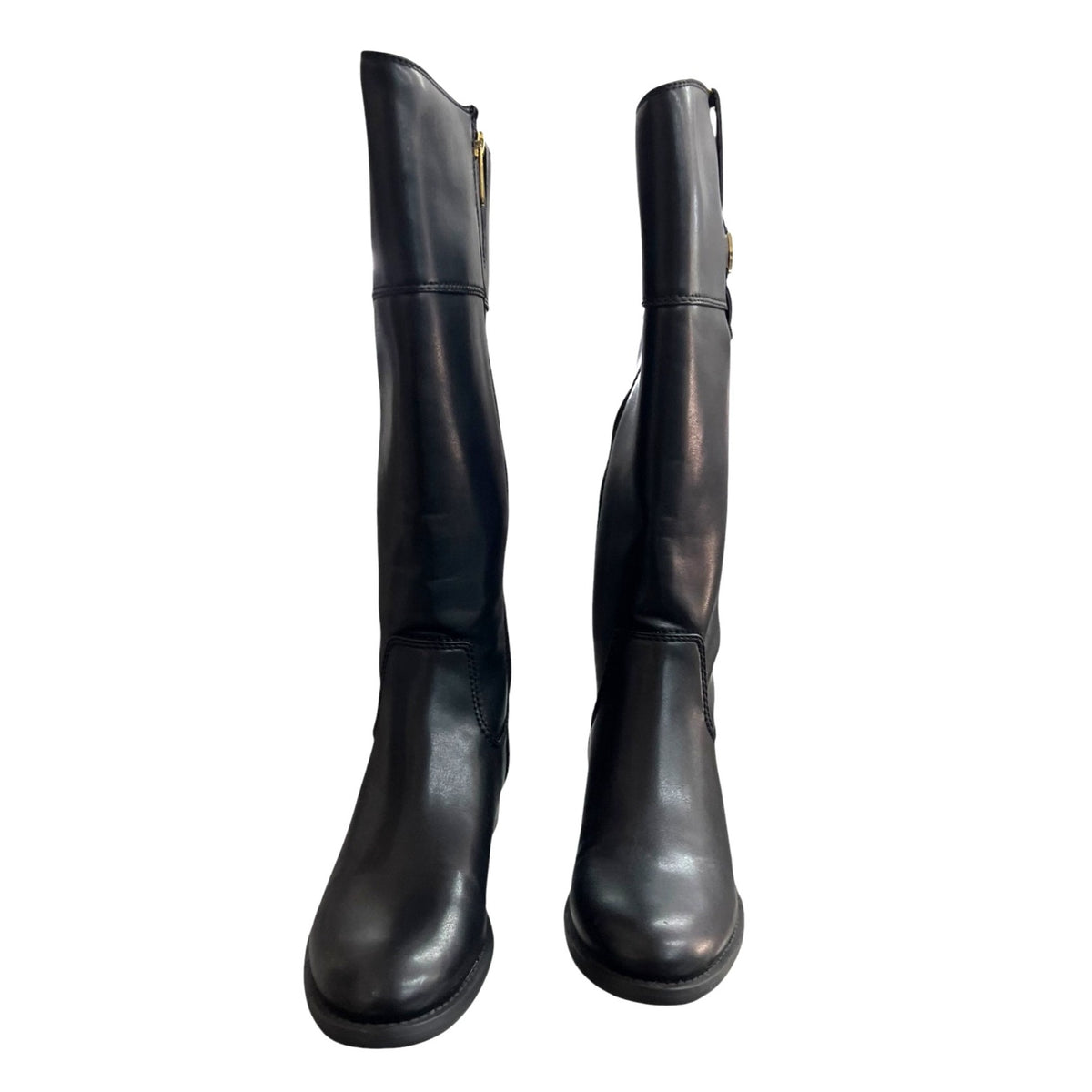 Tommy Hilfiger Black Knee-High Women's Boots Size 6.5