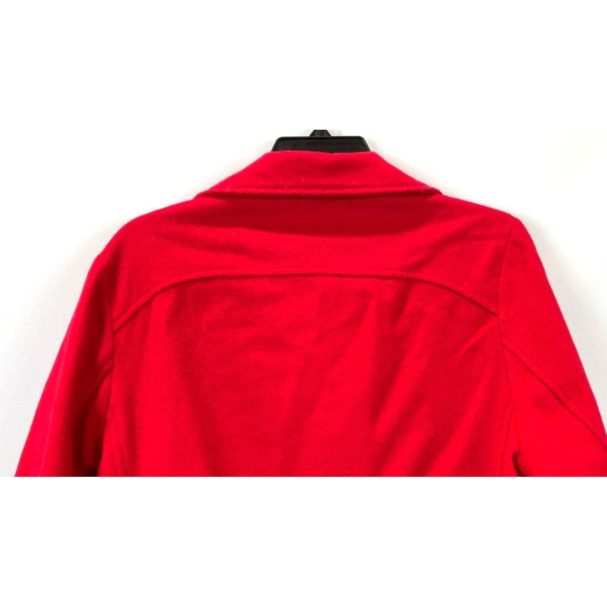 Pendleton Women's Red Wool Blend Mid-Length Coat Size M