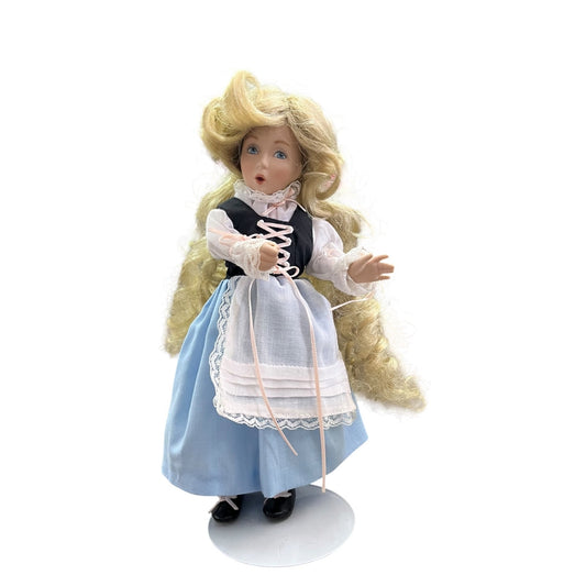 Heroines From The Fairy Tale Forest Rapunzel Collectible Porcelain Doll