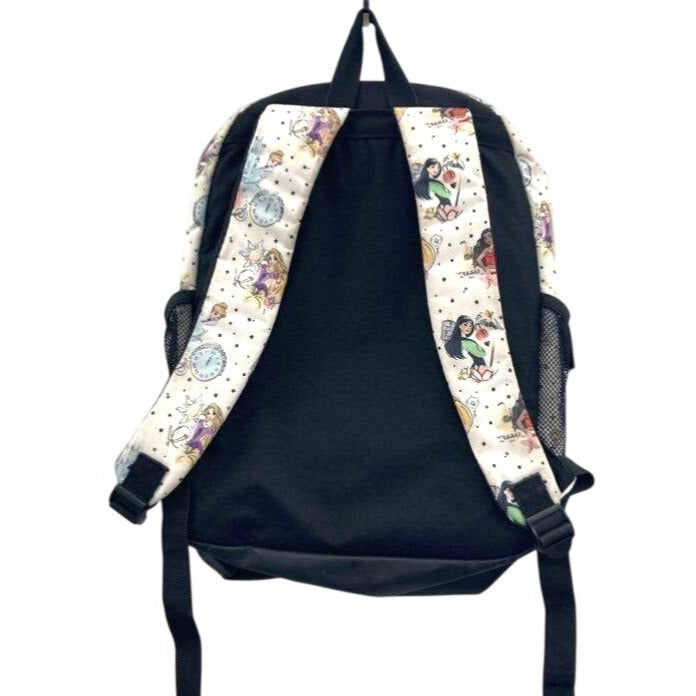 Disney Princess All-Over Print 16" Backpack White By Bioworld